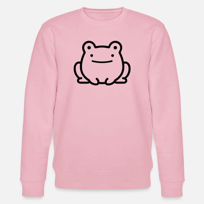 grenouille - Sweat bio CHANGER Stanley/Stella Unisexe - rose pâle