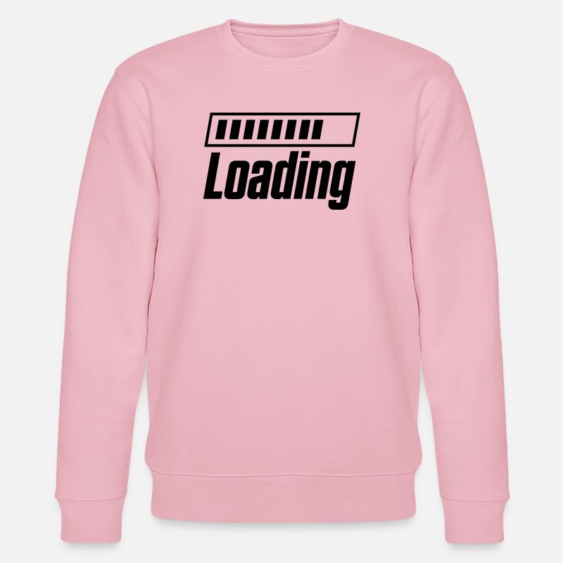 Loading Loading Bar - Stanley/Stella CHANGER Unisex Organic Sweatshirt - cotton pink