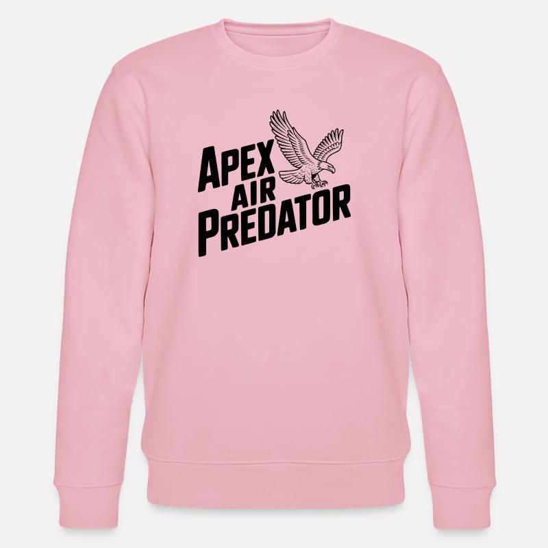 Apex Air Predator - Stanley/Stella CHANGER Unisex Organic Sweatshirt - cotton pink