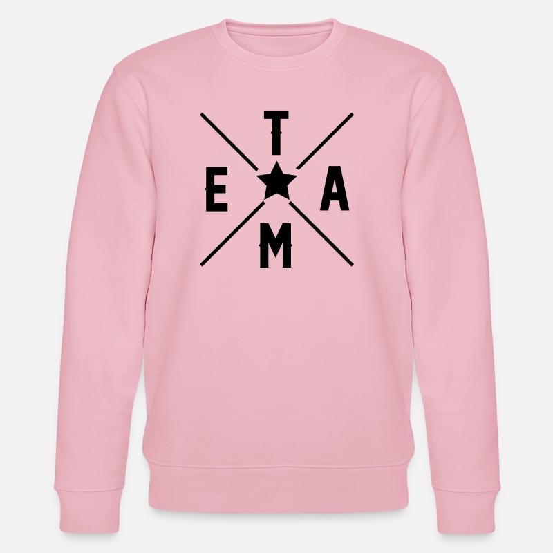 Team - Stanley/Stella Unisex Bio-Sweatshirt CHANGER  - Hellrosa