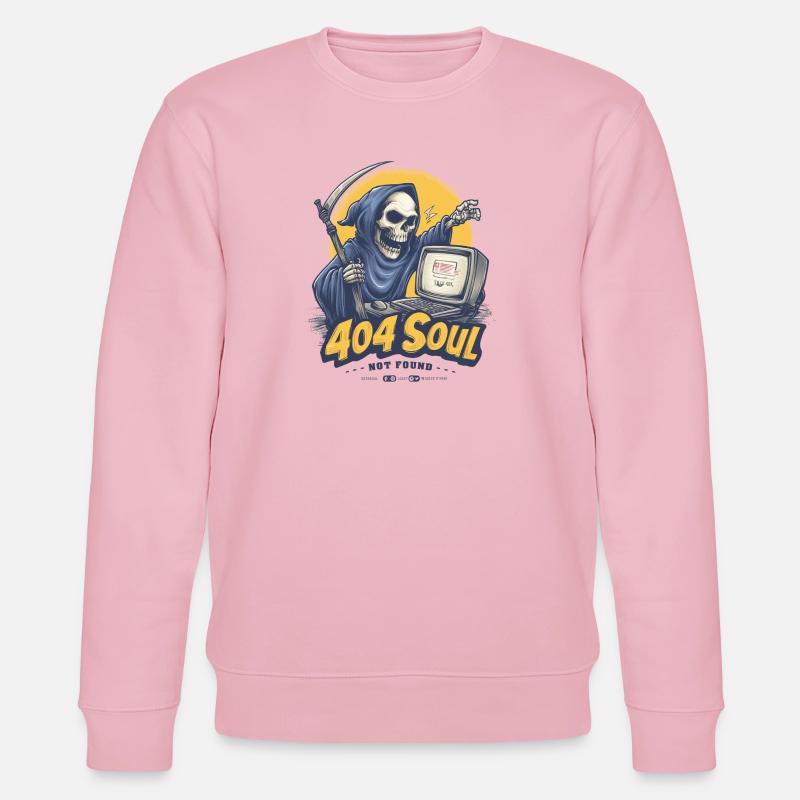 Error 404 - Stanley/Stella CHANGER Unisex Organic Sweatshirt - cotton pink