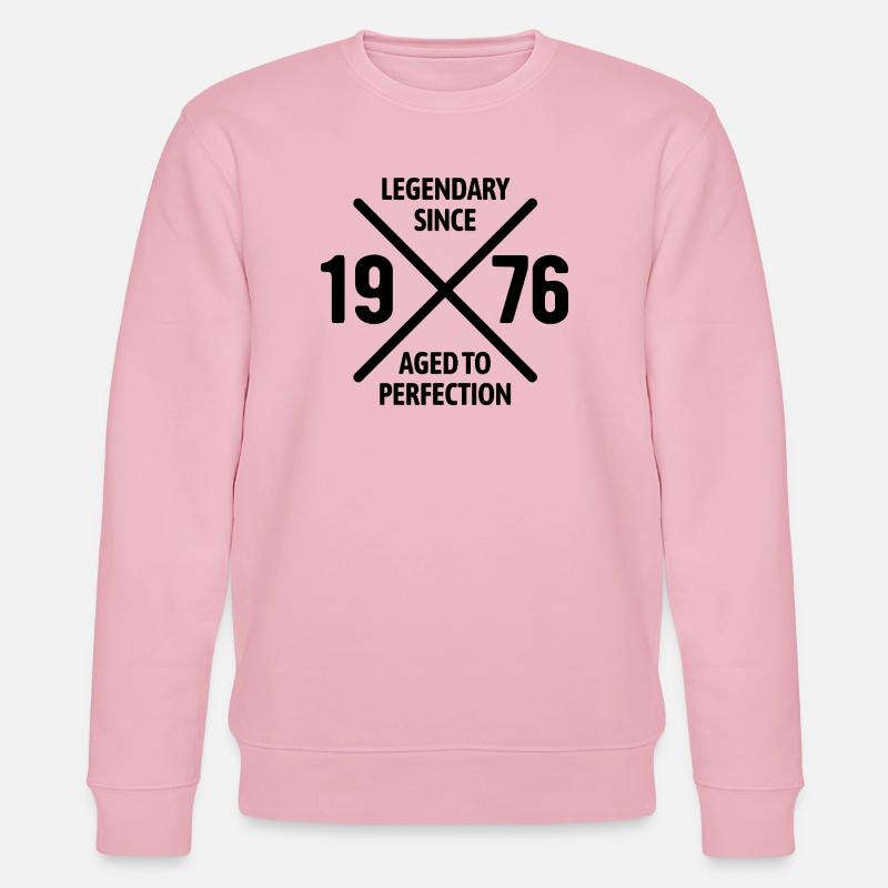 Legendary since 1976 | Aged to perfection - Stanley/Stella Unisex Bio-Sweatshirt CHANGER - Hellrosa