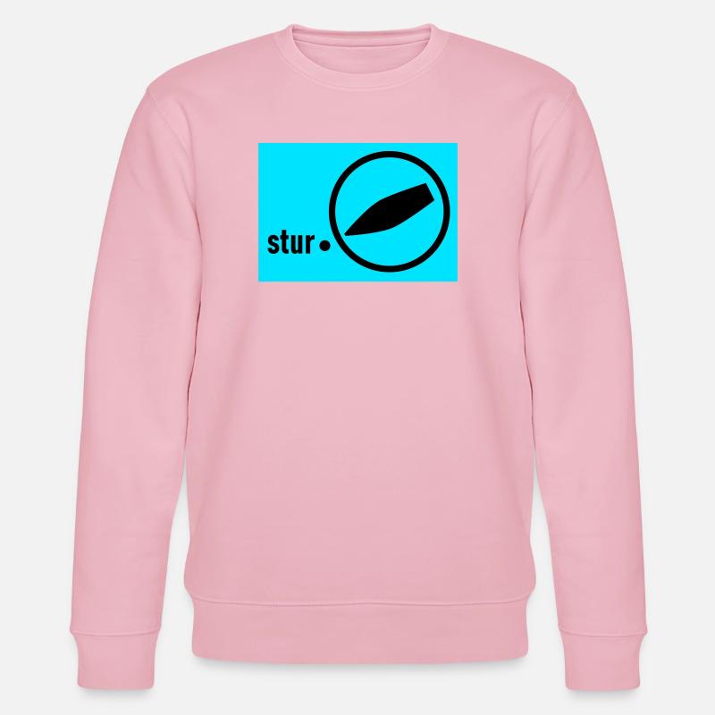 auf stur geschaltet - Stanley/Stella Unisex Bio-Sweatshirt CHANGER - Hellrosa