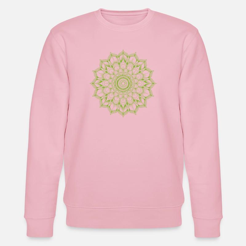 Mandala - Stanley/Stella Unisex Bio-Sweatshirt CHANGER  - Hellrosa