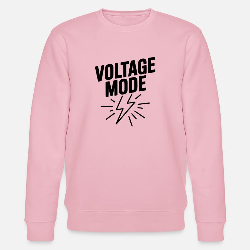 Spannungsmodus - Stanley/Stella Unisex Bio-Sweatshirt CHANGER  - Hellrosa