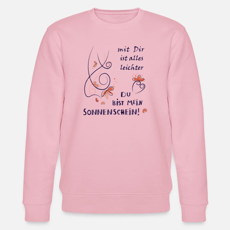 Tu es mon rayon de soleil - Sweat bio CHANGER Stanley/Stella Unisexe - rose pâle