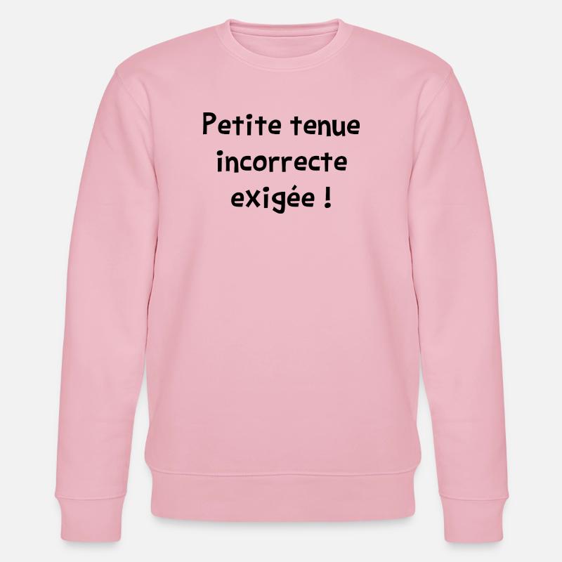 FALSCHES OUTFIT ERFORDERLICH! (Liebe) - Stanley/Stella Unisex Bio-Sweatshirt CHANGER  - Hellrosa