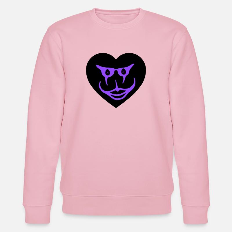 Liebe - Stanley/Stella Unisex Bio-Sweatshirt CHANGER  - Hellrosa