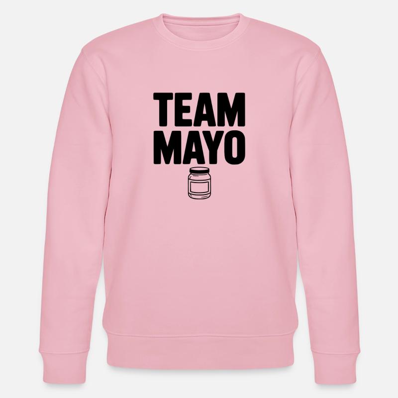 Team Mayo - Stanley/Stella Unisex Bio-Sweatshirt CHANGER  - Hellrosa