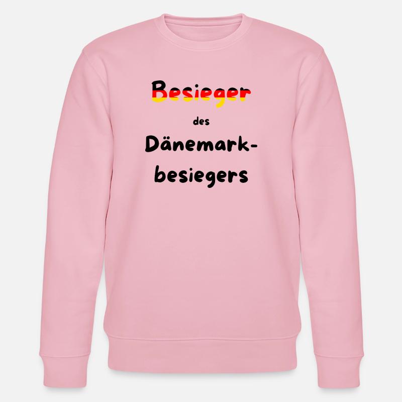 Vainqueur du Danemark Vainqueur - Handball - Sweat bio CHANGER Stanley/Stella Unisexe - rose pâle