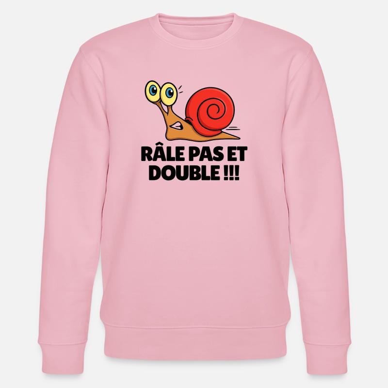 Step-moan and double - Stanley/Stella CHANGER Unisex Organic Sweatshirt - cotton pink
