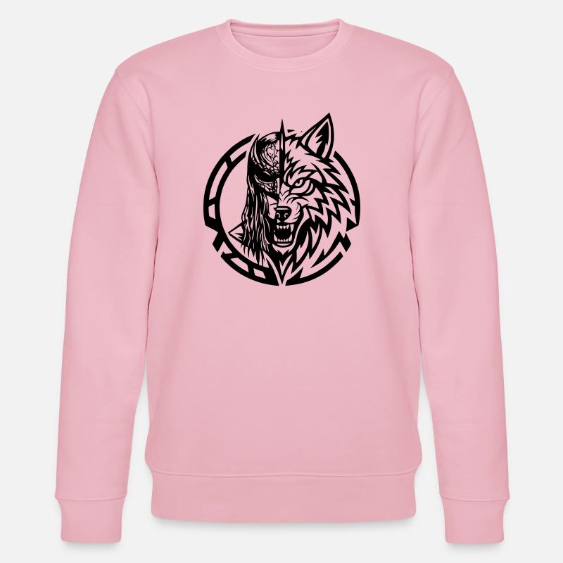 NoxstyllT5 - Stanley/Stella Unisex Bio-Sweatshirt CHANGER  - Hellrosa