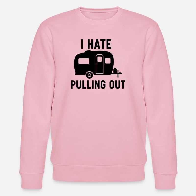 I Hate Pulling Out Trailer Design - Stanley/Stella Unisex Bio-Sweatshirt CHANGER  - Hellrosa