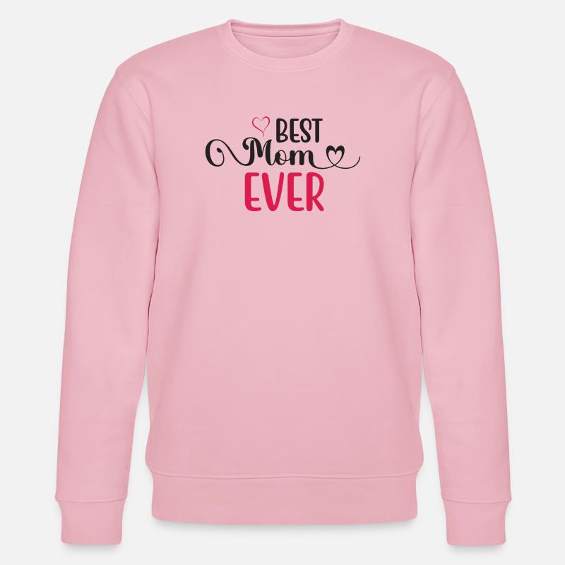 Die beste Mutter aller Zeiten - Stanley/Stella Unisex Bio-Sweatshirt CHANGER  - Hellrosa
