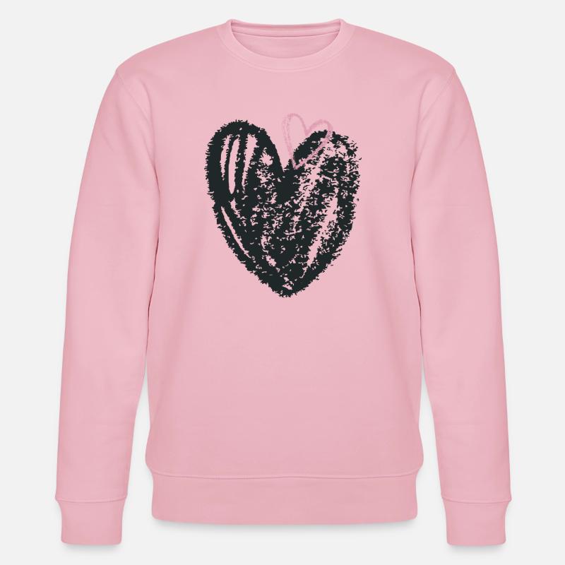 Dual Core - Stanley/Stella Unisex Bio-Sweatshirt CHANGER  - Hellrosa