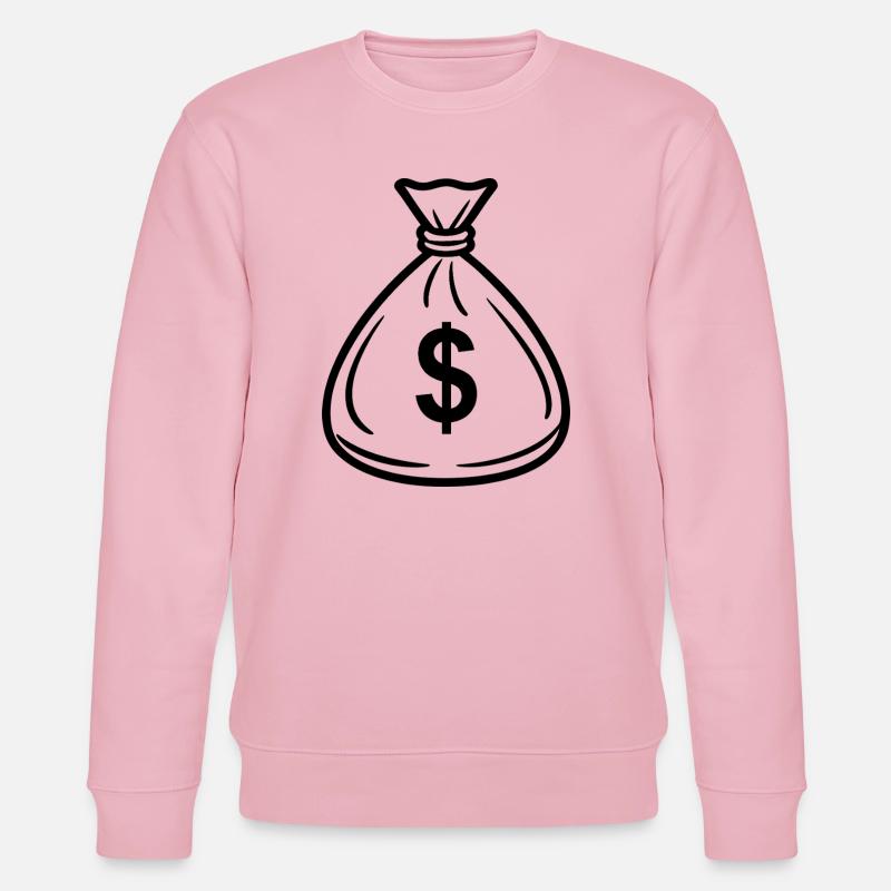 Geldbeutel - Stanley/Stella Unisex Bio-Sweatshirt CHANGER  - Hellrosa