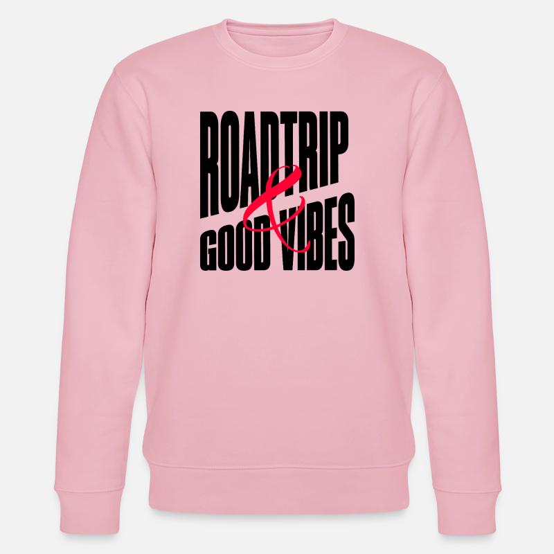 ROADTRIP VIBES  - Stanley/Stella Unisex Bio-Sweatshirt CHANGER  - Hellrosa