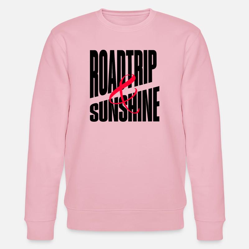 ROADTRIP SUNSHINE - Stanley/Stella Unisex Bio-Sweatshirt CHANGER  - Hellrosa