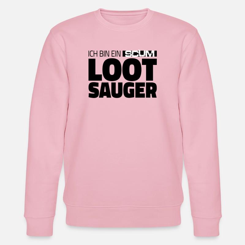 LOOTSAUGER 1.0 - Stanley/Stella Unisex Bio-Sweatshirt CHANGER  - Hellrosa