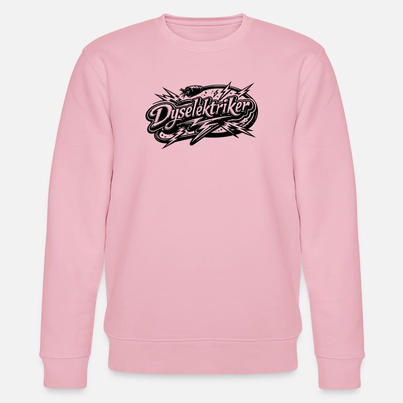 Die Elektriker - Stanley/Stella Unisex Bio-Sweatshirt CHANGER  - Hellrosa