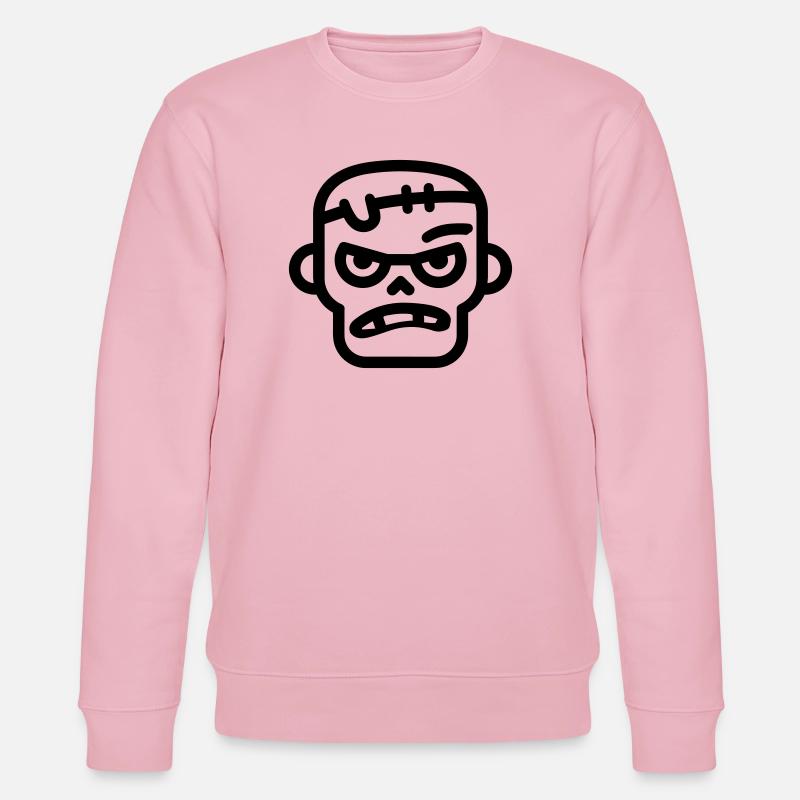 Zombie - Stanley/Stella Unisex Bio-Sweatshirt CHANGER  - Hellrosa