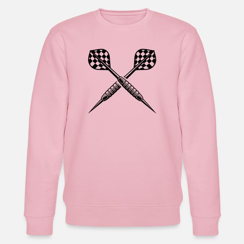 Lancer de fléchettes Fléchettes Fléchettes - Sweat bio CHANGER Stanley/Stella Unisexe - rose pâle