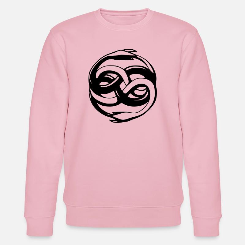 Auryn du ver des sables - Sweat bio CHANGER Stanley/Stella Unisexe - rose pâle