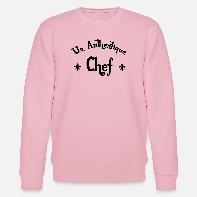 Authentischer Koch - Stanley/Stella Unisex Bio-Sweatshirt CHANGER  - Hellrosa