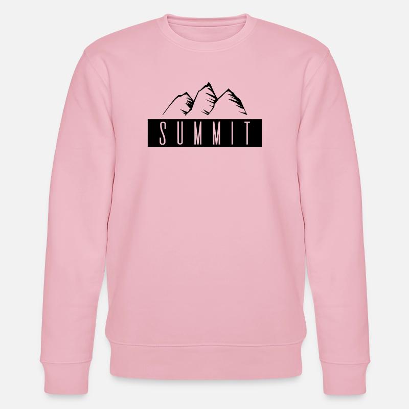 Gipfel - Stanley/Stella Unisex Bio-Sweatshirt CHANGER  - Hellrosa