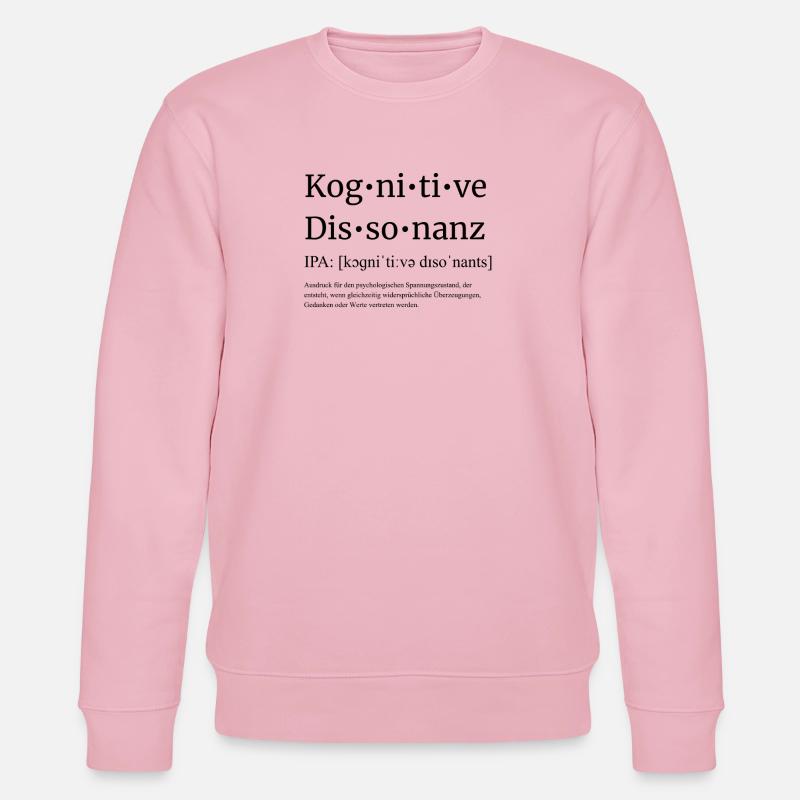 Kognitive-Dissonanz - Stanley/Stella Unisex Bio-Sweatshirt CHANGER  - Hellrosa