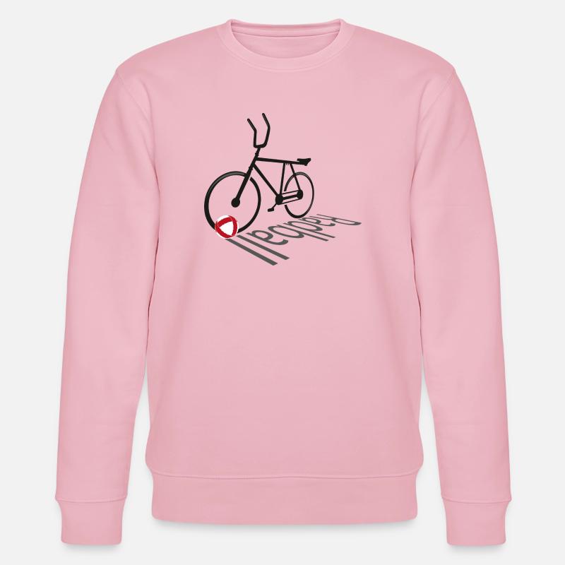 Cyclisme, Cyclball, Cyclisme en salle, Évolution - Sweat bio CHANGER Stanley/Stella Unisexe - rose pâle