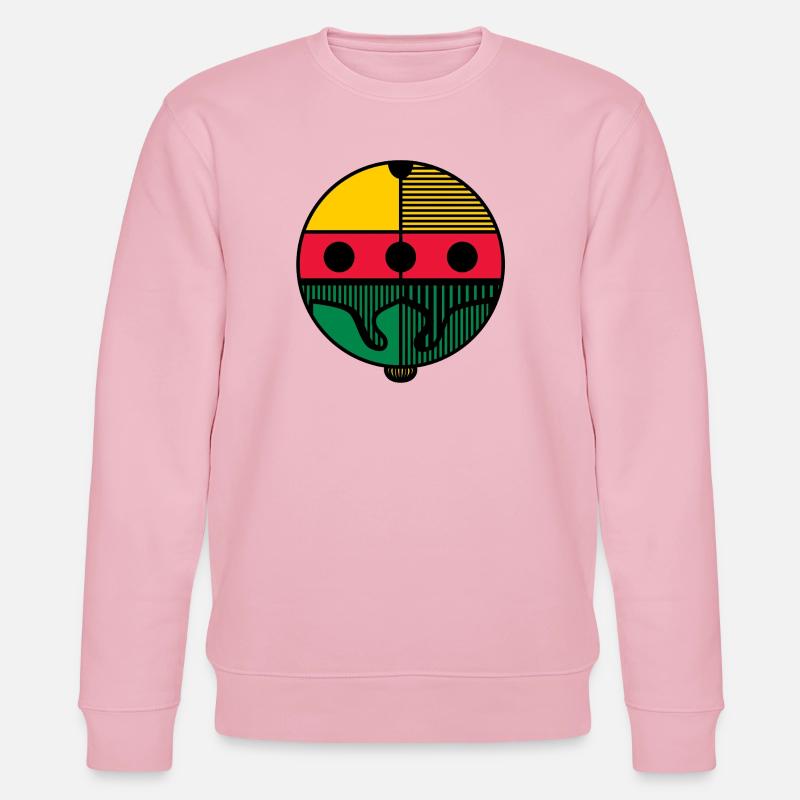 Schellen - Stanley/Stella Unisex Bio-Sweatshirt CHANGER  - Hellrosa