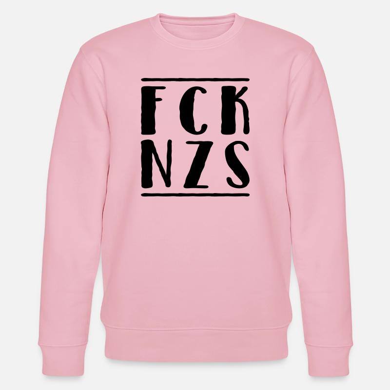 Fck Nzs - Stanley/Stella Unisex Bio-Sweatshirt CHANGER  - Hellrosa