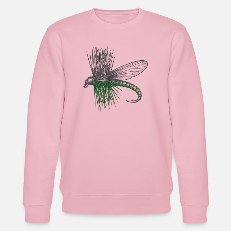 Der Master's Fly - Stanley/Stella Unisex Bio-Sweatshirt CHANGER  - Hellrosa