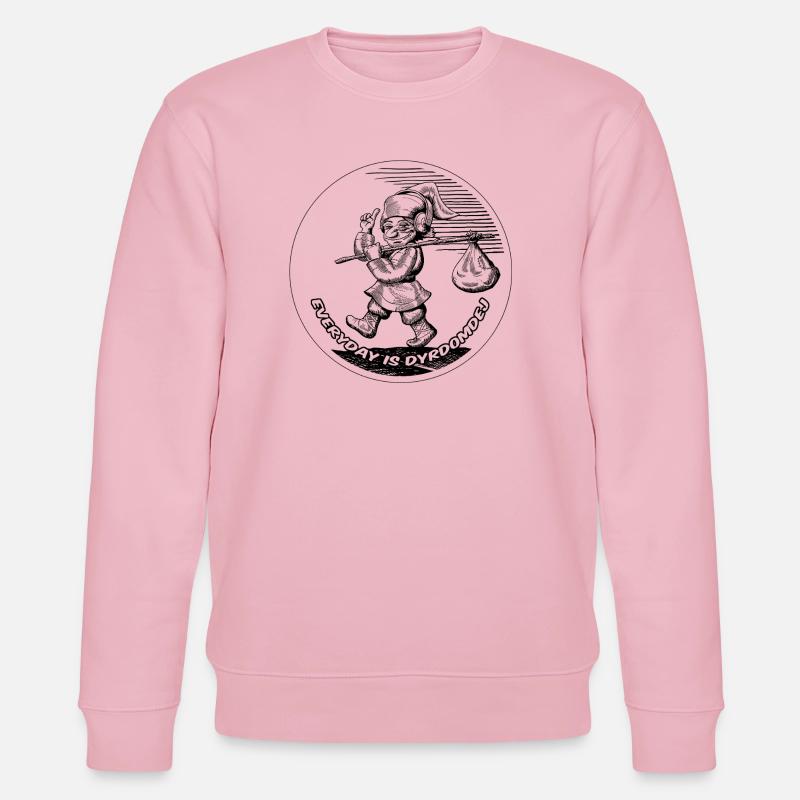 EVERYDAY IS DYRDOMDEJ - Stanley/Stella Unisex Bio-Sweatshirt CHANGER  - Hellrosa