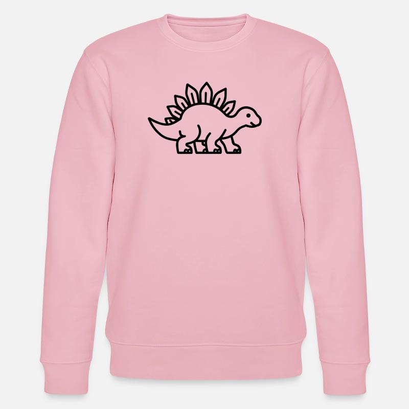 stegosaurus - Sweat bio CHANGER Stanley/Stella Unisexe - rose pâle
