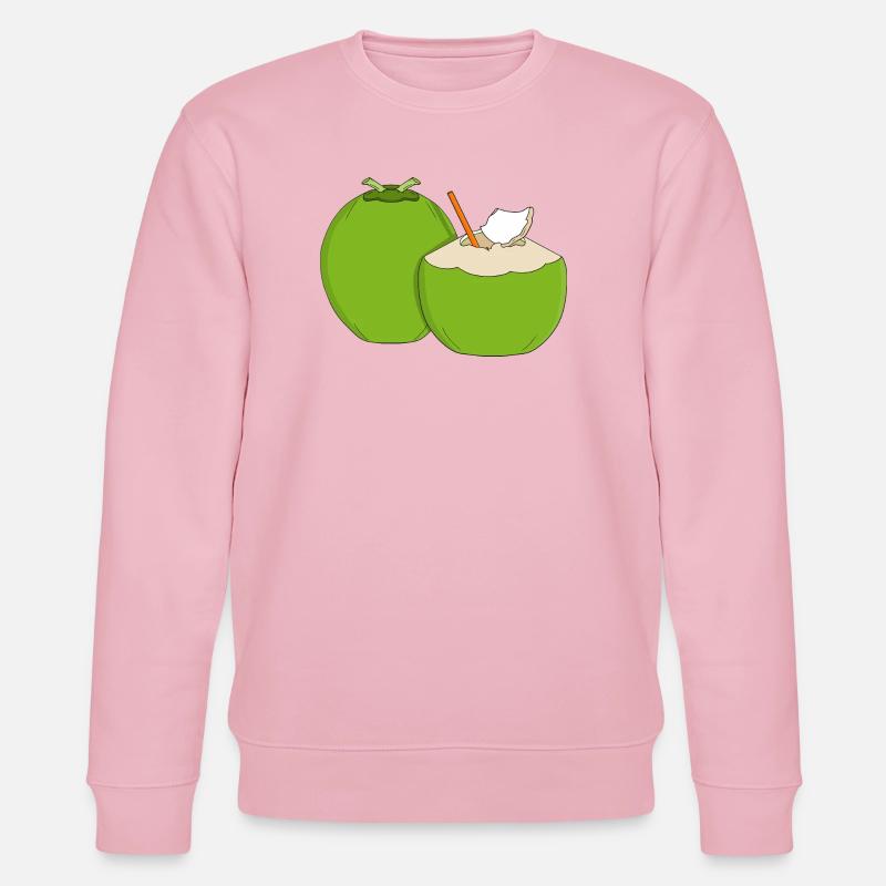 Emerald Coconut Splash - Sweat bio CHANGER Stanley/Stella Unisexe - rose pâle