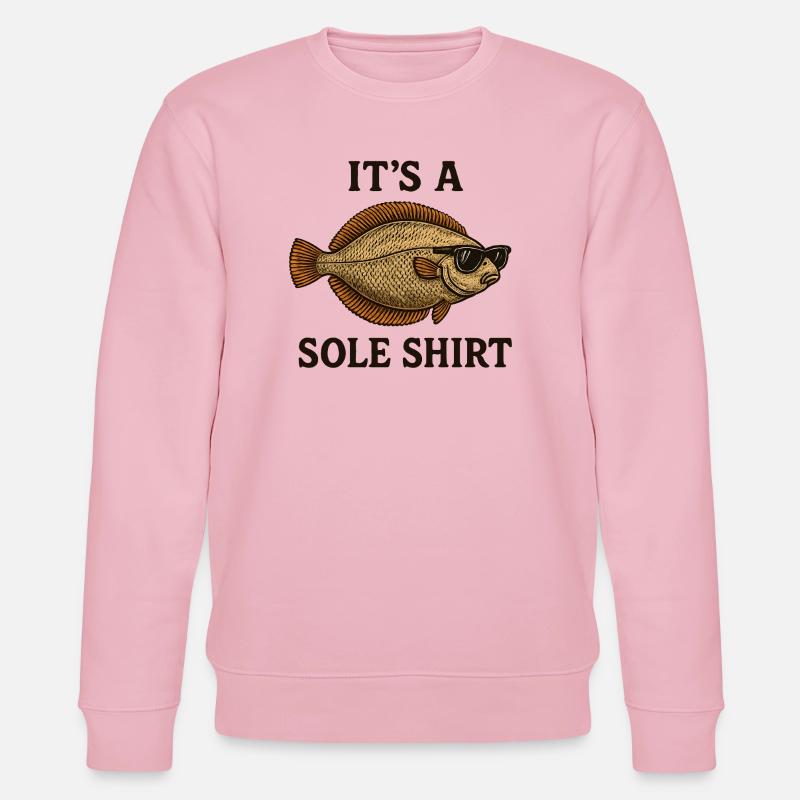 Sole mit Sonnenbrille - Stanley/Stella Unisex Bio-Sweatshirt CHANGER  - Hellrosa