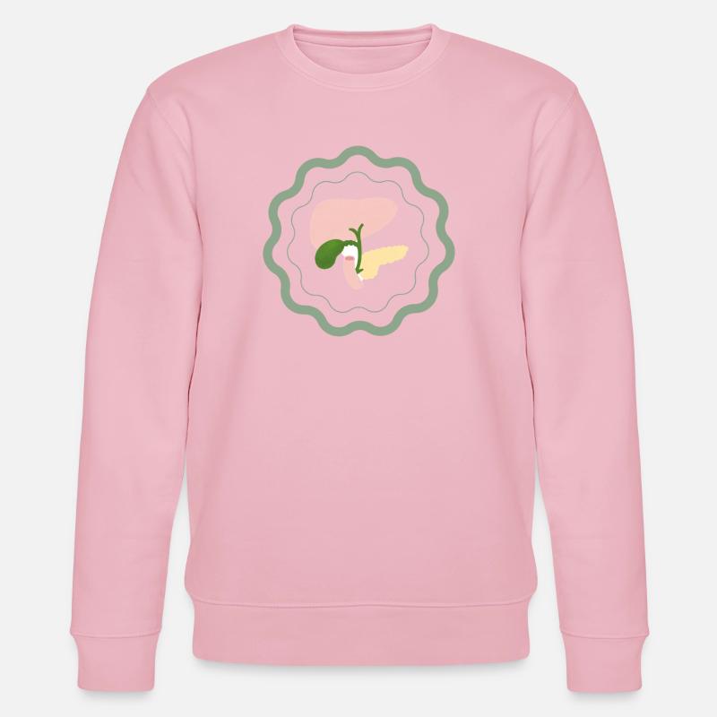 Anatomie Modell - Stanley/Stella Unisex Bio-Sweatshirt CHANGER  - Hellrosa