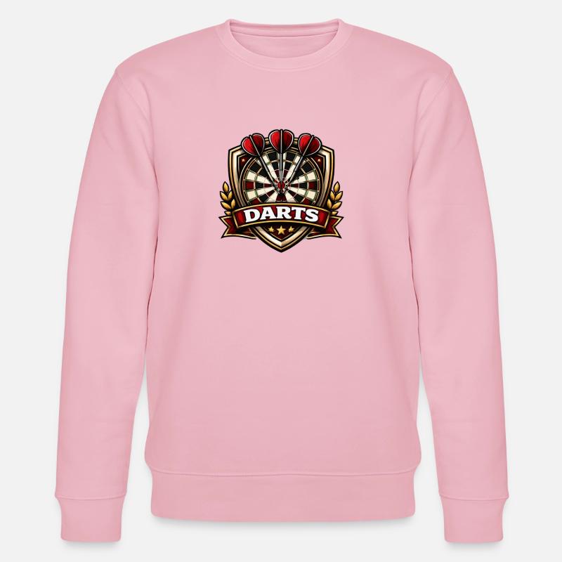 Bouclier de fléchettes - Sweat bio CHANGER Stanley/Stella Unisexe - rose pâle