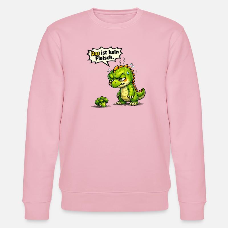 Lustiger Spruch Outfit Statement Motiv - Stanley/Stella Unisex Bio-Sweatshirt CHANGER - Hellrosa
