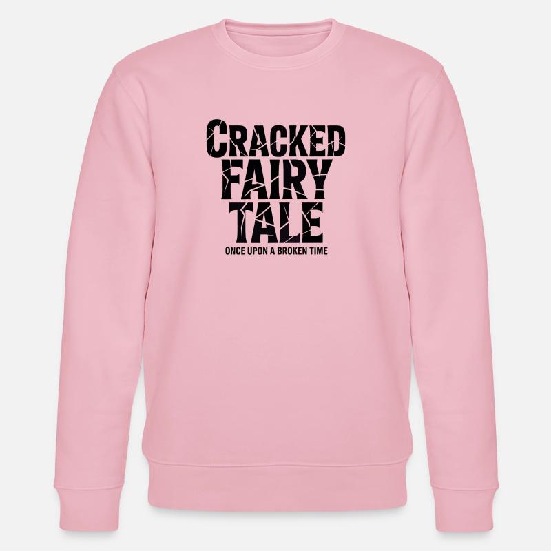 Gebrochene Märchen: Zerrissene Zeit - Stanley/Stella Unisex Bio-Sweatshirt CHANGER - Hellrosa