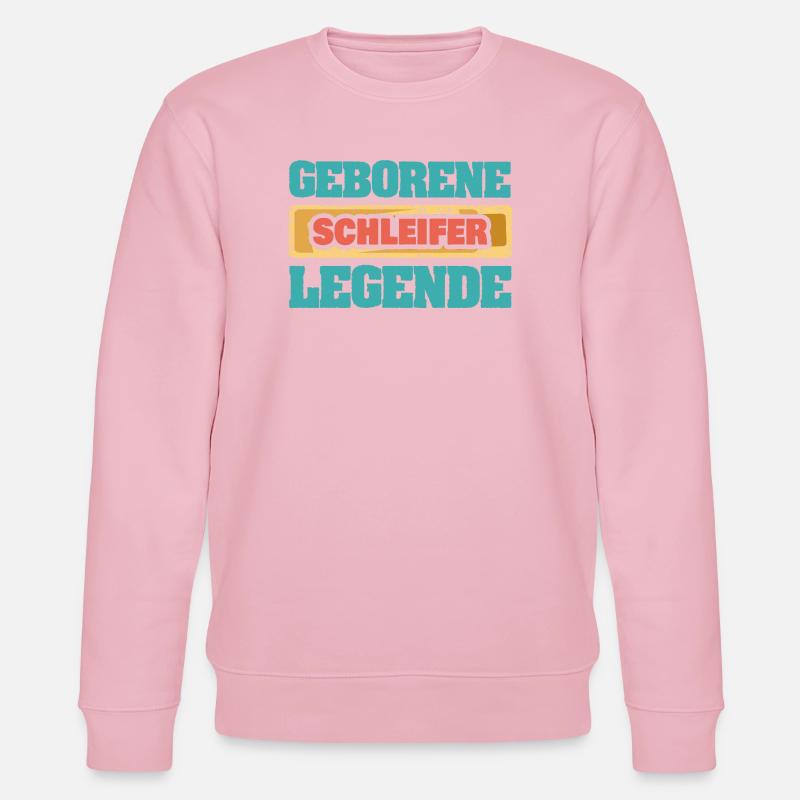 Legend Grinder - Stanley/Stella CHANGER Unisex Organic Sweatshirt - cotton pink