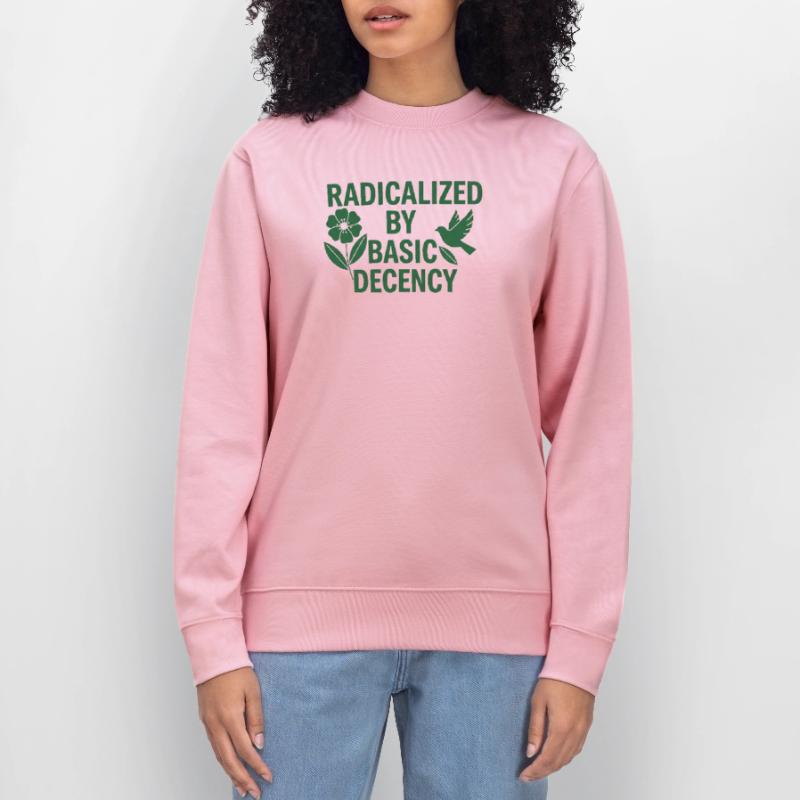 Progressive Values Basic Decency Shirt Stanley/Stella Unisex Bio-Sweatshirt CHANGER 