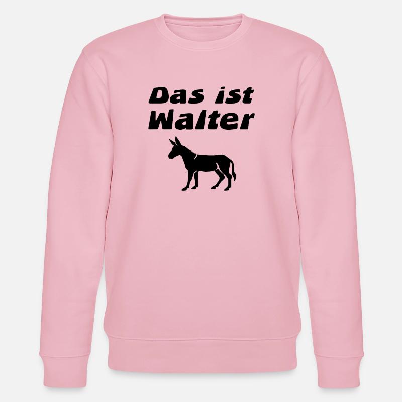 Esel - Stanley/Stella Unisex Bio-Sweatshirt CHANGER  - Hellrosa