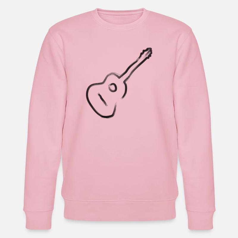 Don du guitariste guitariste - Sweat bio CHANGER Stanley/Stella Unisexe - rose pâle