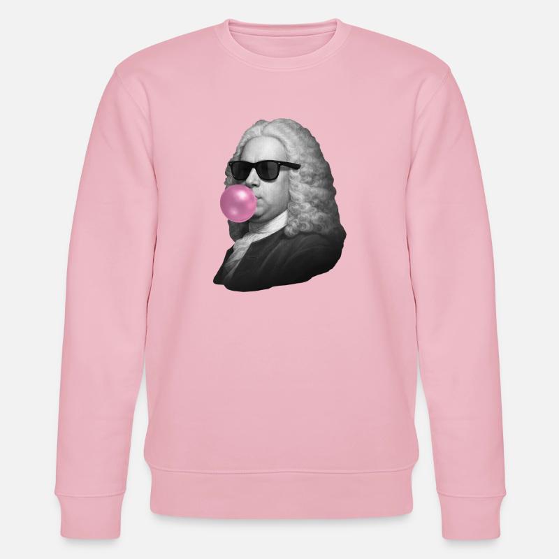 Barock Bubble Pop - Stanley/Stella Unisex Bio-Sweatshirt CHANGER  - Hellrosa