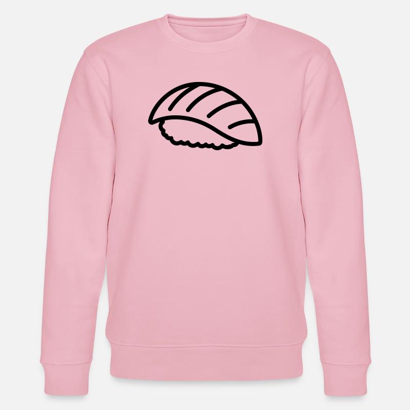 Sushi - Stanley/Stella Unisex Bio-Sweatshirt CHANGER  - Hellrosa