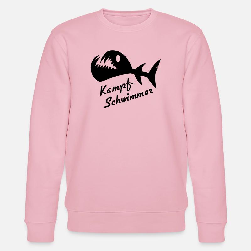 Bataille Poisson Fantasma 2 - Sweat bio CHANGER Stanley/Stella Unisexe - rose pâle