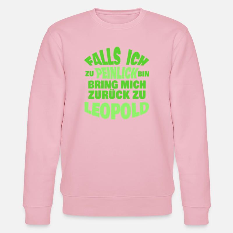 JGA Leopold - Stanley/Stella Unisex Bio-Sweatshirt CHANGER  - Hellrosa